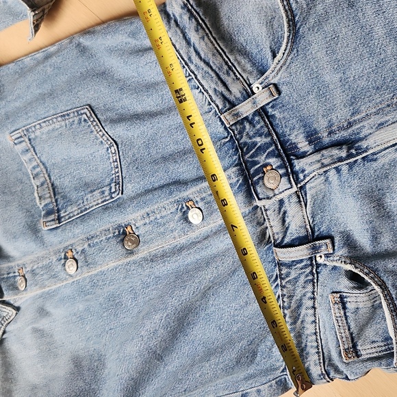 Zara Denim Jumpsuit - Picture 7 of 9